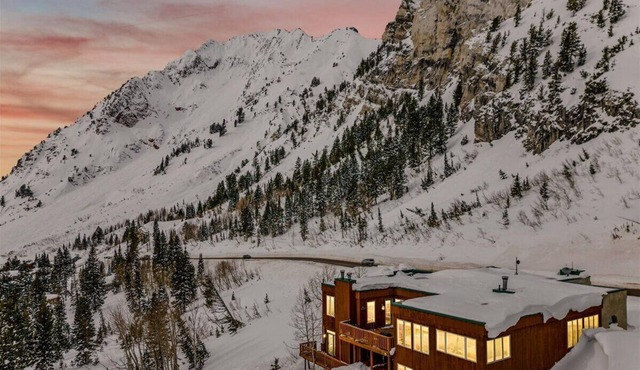 Iconic Home Perched Between Alta And Snowbird, Perfect for a Family Gathering!