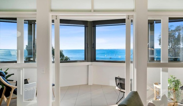 Iconic Mid-century modern, waterfront apartment