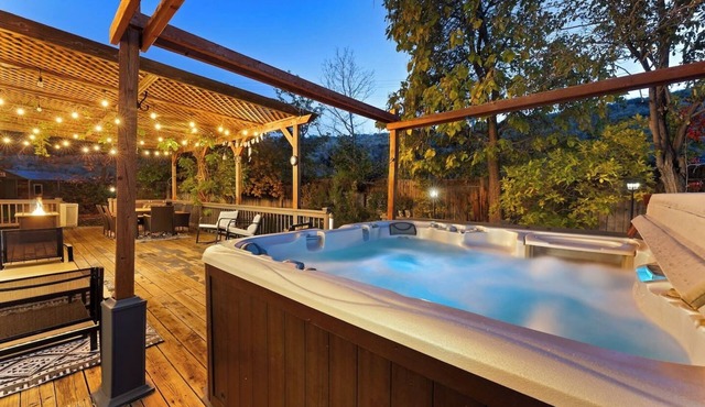 Iconic Retreat Basketball Court Hot Tub Game Loft