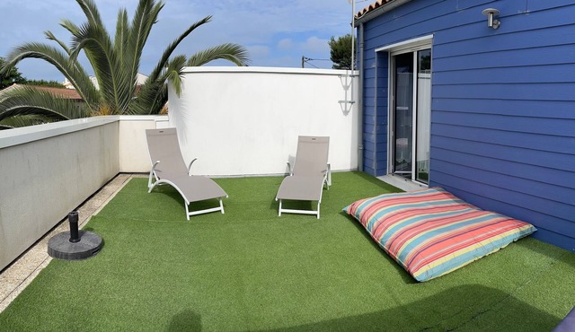 Idéal Famille, Maison Neuve Climatisée 8 Pers à 7 mn a Pieds Plage des Minimes