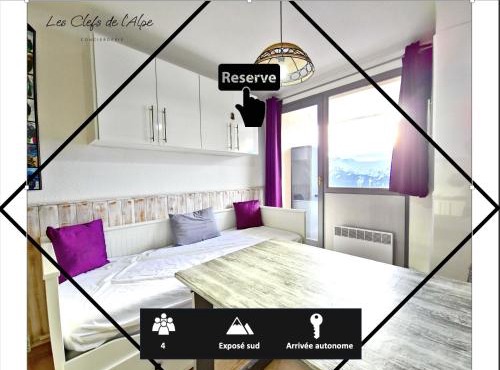 Idéal vacances Studio 4 personnes Jolie vue sud !