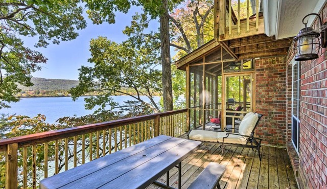 Ideal Chickamauga Lake Home and Dock and Fire Pit