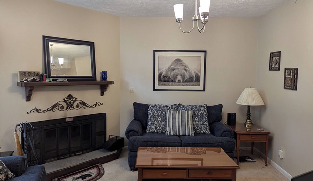 Ideal Location: 1-bedroom condo. Top of Wintergreen Resort. Easy walk to slopes.