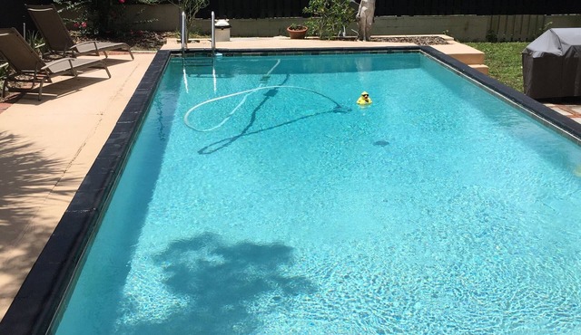 Ideal Location, Charming 4 bedroom home w Pool, fenced yard.