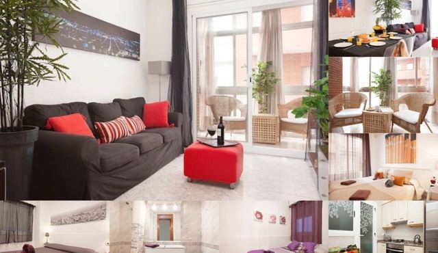 Ideal location right between the old town and La Sagrada Familia 6 ppl!