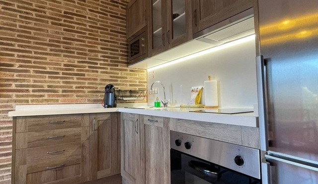 Ideal studio for two people. Close to Mollerussa and Lleida.
