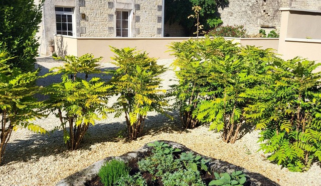 Idyllic and charming 4-bedroom country manor house in peaceful Charente village.