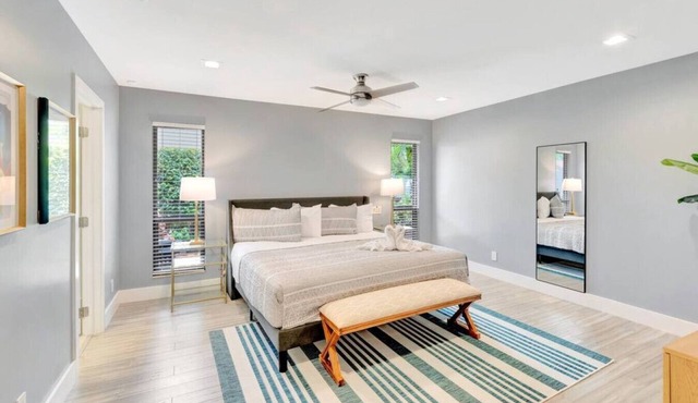 Idyllic Boca Pool Home: 4/2.5 + Study-FAU & Mizner