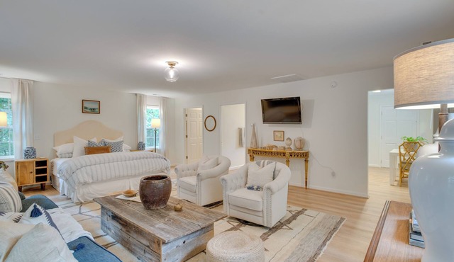 Idyllic Cave Spring Studio w/Patio & Fire Pit!