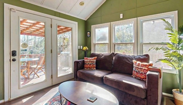 Idyllic Creekside Getaway with Private Waterfall | Near Asheville & Lake Lure