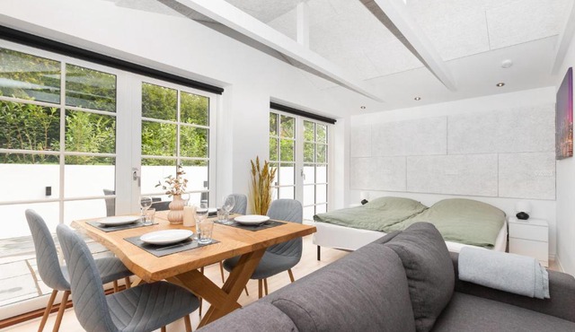 Idyllisk lejlighed med plads til 4-personer