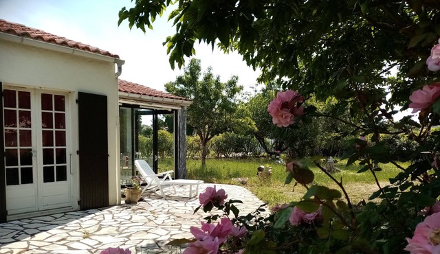 Ile d'Oléron17, House, 2 bedrooms -1.5km port la Cotinière (sea) large garden.5pers