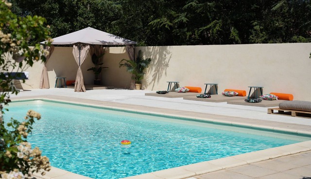 Ile des Plaisirs: Saltwater pool, Jacuzzi, Creole table d'hôte, arranged Rums.