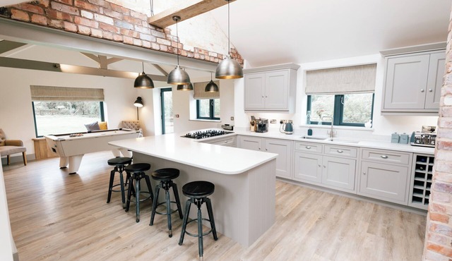 Imagine relaxing on a spacious corner sofa, wrapped in the warmth of your loved ones, as the gentle crackle of a log burner fills the room. Picture yourself unwinding in a hot tub at sunset, drink in hand, with the stresses of the week melting away.