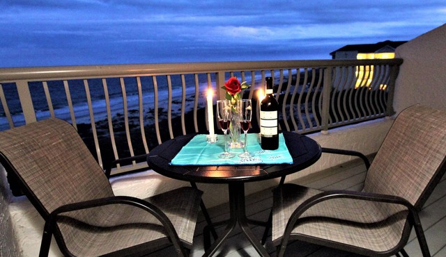 Immaculate OCEANFRONT condo steps away from the beach!