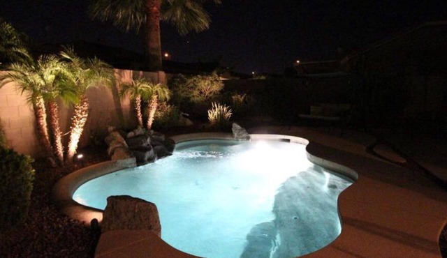 Impeccable 2BR/2BA home with pool in Solera 55+ Resort Community.