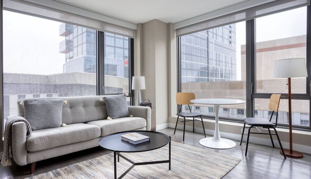 Impeccable North Station 1BR w/Gym & W/D, nr Shopping, by Blueground