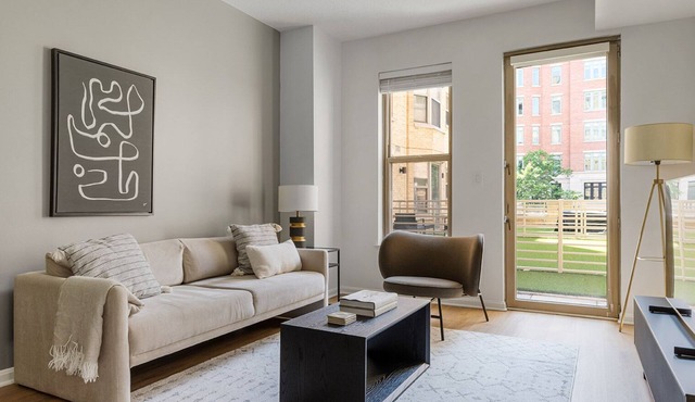 Impeccable U Street 1BR w/Gym & W/D, nr Metro & Dining, by Blueground