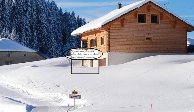 In a chalet - apartment - sleeps 4 La Pesse JURA