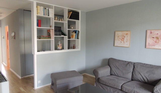 In Cahors, apartment with 2 terraces, very quiet, 5 minutes walk from downtown