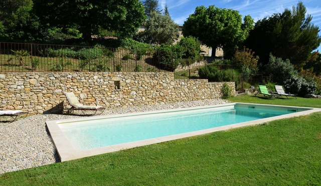 In Drôme/Provençal baronies, restored old house with private pool