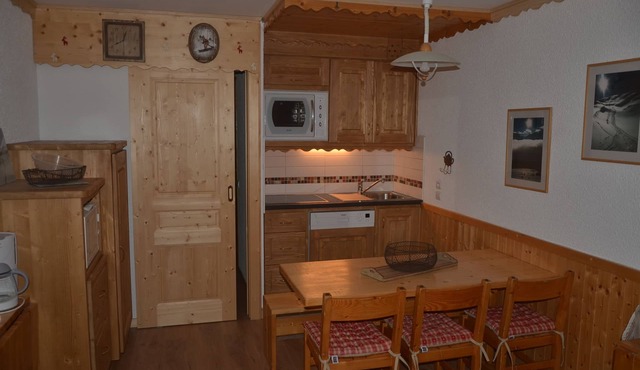 In Méribel Mottaret, comfortable 2-room apartment, classified 2 stars