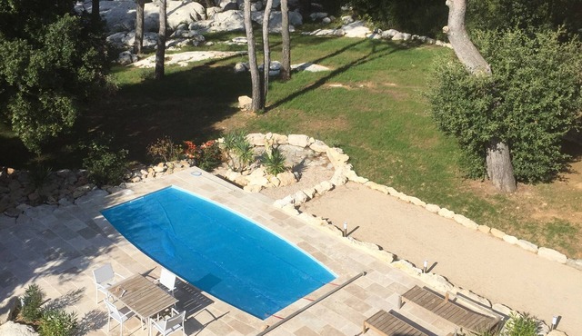 In Provencal villa, Circuit Paul Ricard le Castellet.