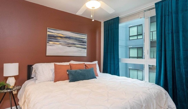 In Suite Washer-Drye · In Suite Washer-Dryer-King Bed-55 4K TV- Balcony