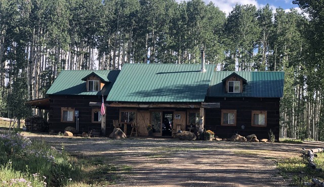 In the Aspens of peace and tranquility in Southwest Colorado!