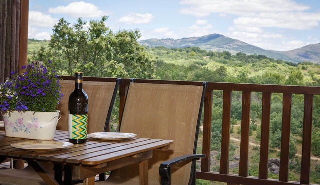 In the Medium you can enjoy a large terrace with barbecue and a small front patio