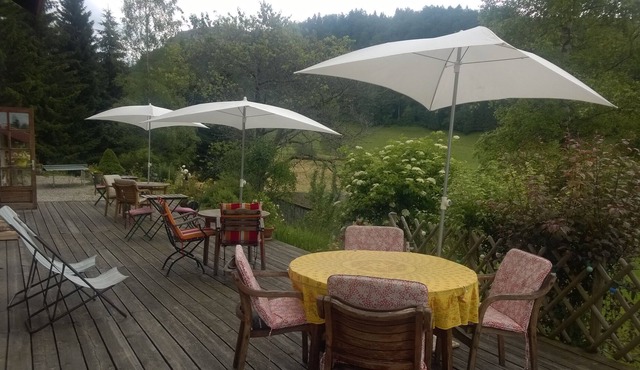 In the great outdoors, far from any nuance, for a timeless break