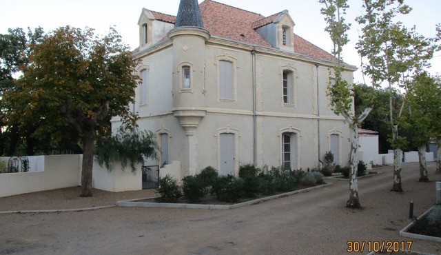 In the grounds of a restored château in Lézignan la Cèbe