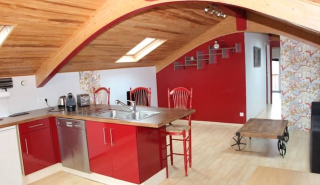 In the heart of a Landes village