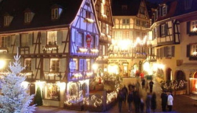 In the heart of Alsace, quiet in a rural village.