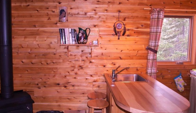 In the heart of the Laurentians in the middle of nature with its lakes