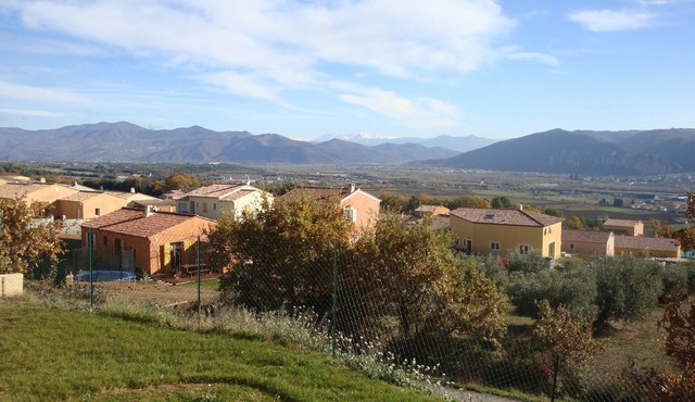 In the heart of Provence, for holidays, pretty villa with a superb view