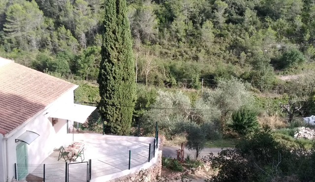 In the heart of the Saint Chinan vineyard, large gîte for 2 people