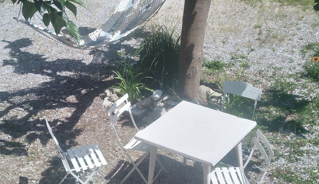 In the heart of the Ardeche river