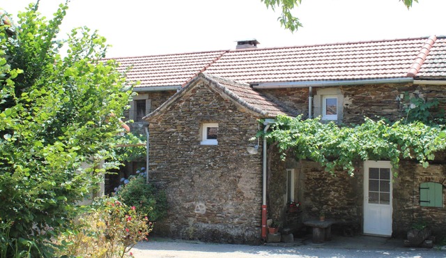 In the heart of the Cévennes, gîte la Treille du Mesous