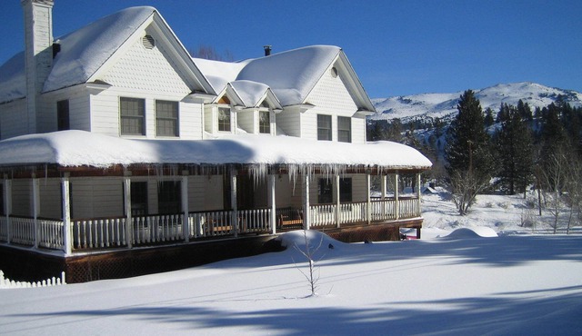 In the quaint town of Markleeville. Close to Tahoe, Kirkwood, & Heavenly