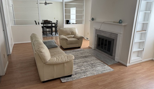 In the woods apartment close to Brockport College and the Erie Canal.