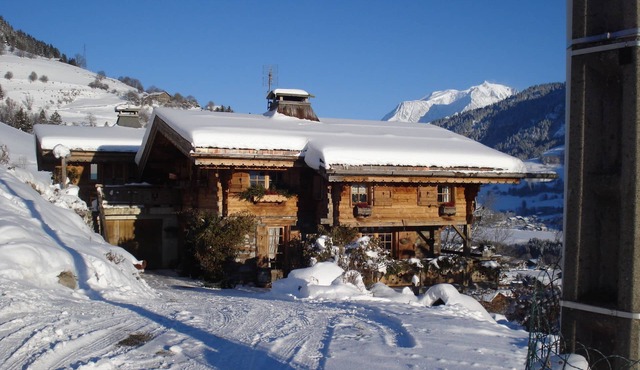 In typical Savoyard chalet