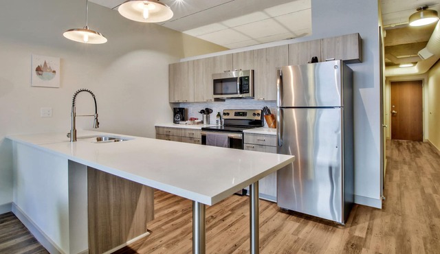 In Unit Laundry with Spacious Kitchen in Art Gallery Alley