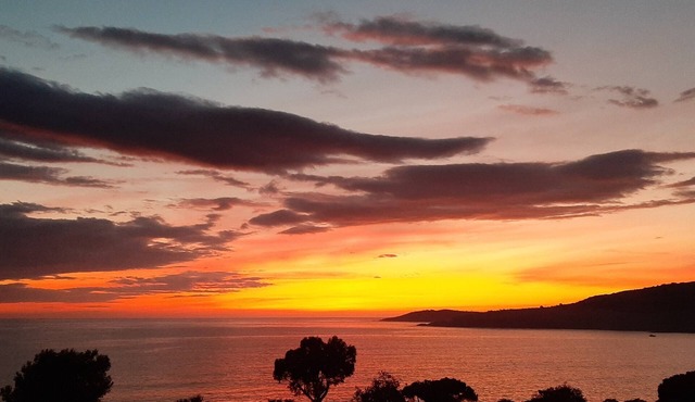 In wooded residence, 100 m from beaches, semi-detached villa, all comforts.