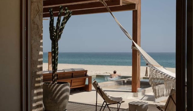 Increíble casa frente a la playa