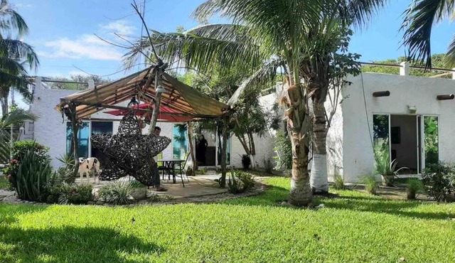 Increíble casa con playa privada