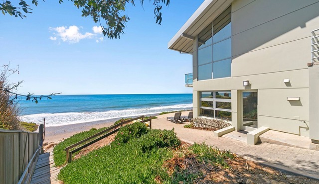Incredible beach front house on very private beach