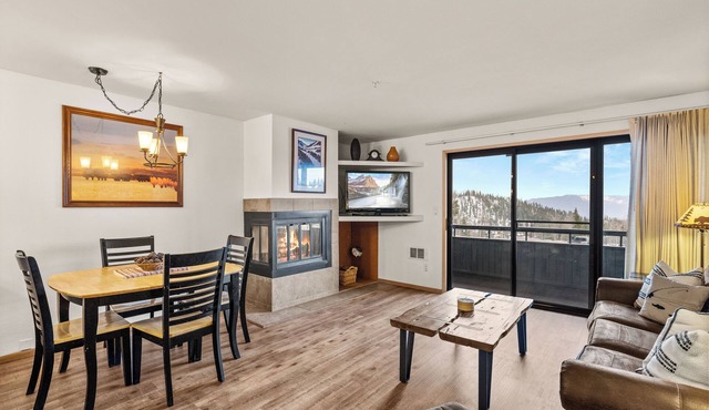 Incredible condo with amazing views and AC for those hot days! Ski access just a few steps away