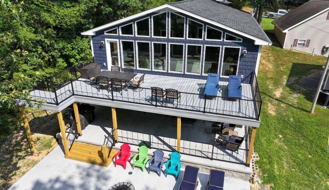 Incredible KY Lake Waterfront Home with Dock