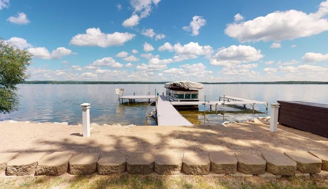 Incredible lake home and guest house in the heart of Detroit Lakes.